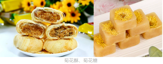 菊花酥、菊花糕实拍图